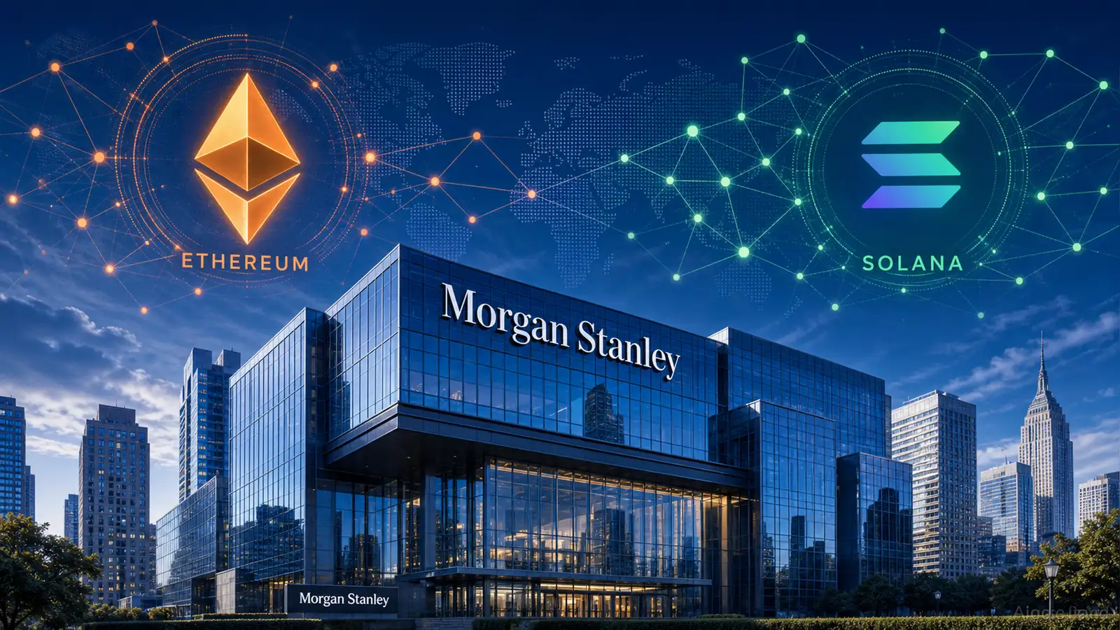 Morgan Stanley Goes All-In on Crypto With Ethereum and Solana ETPs