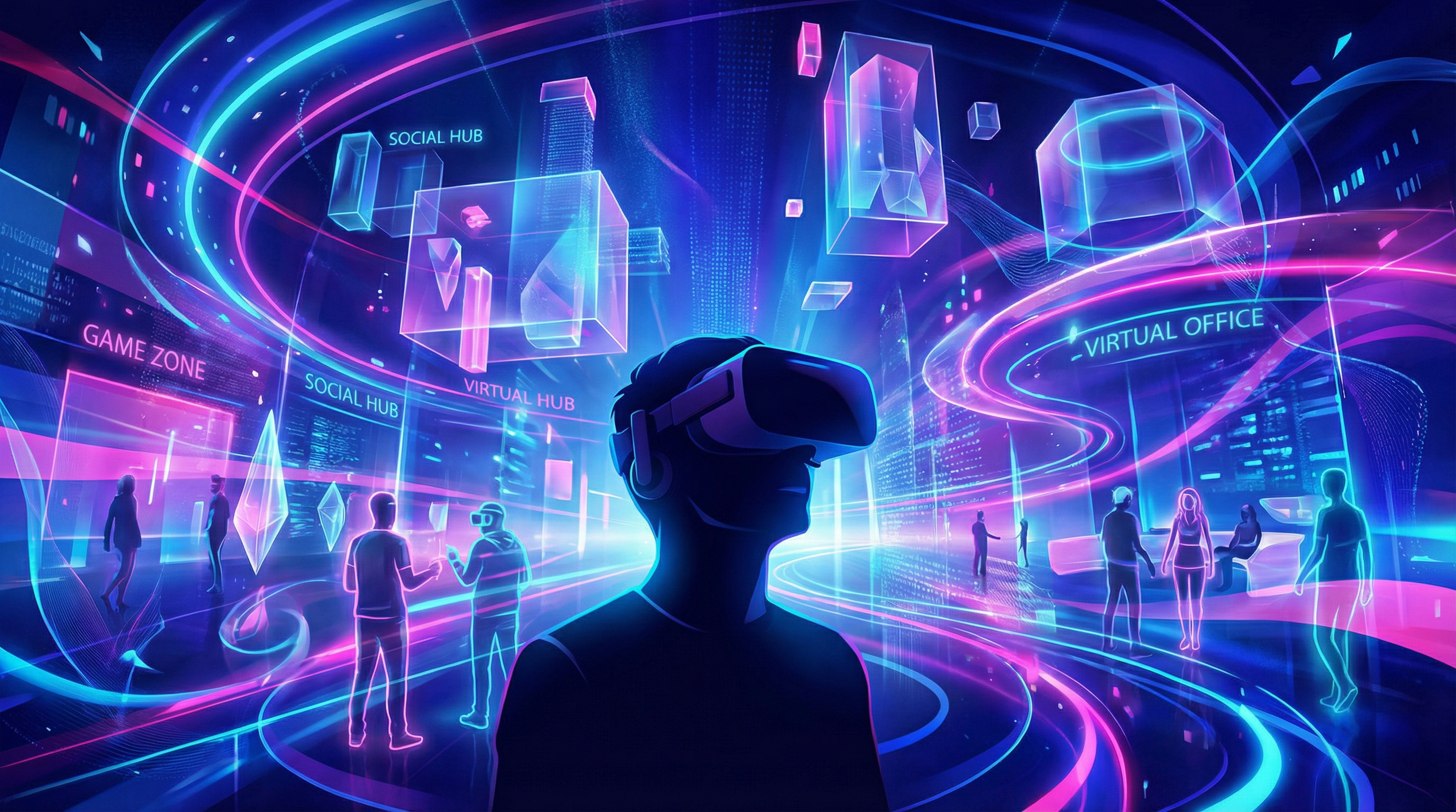 The Metaverse: Building Immersive Digital Worlds